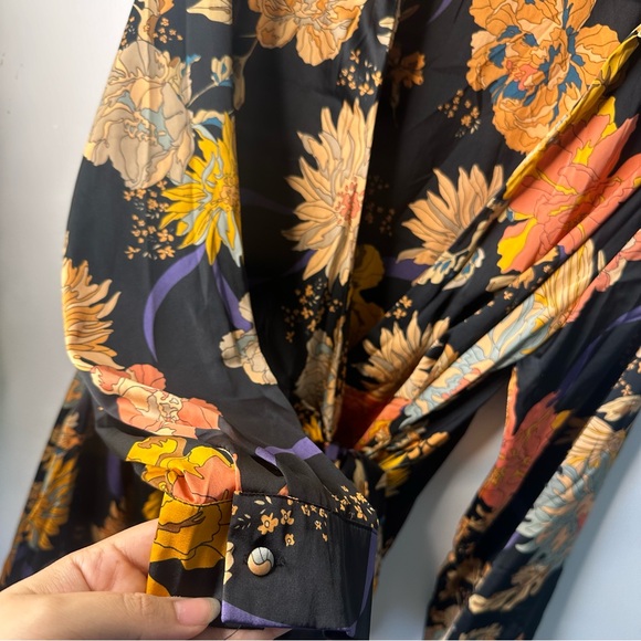 Plus Size Dress 1XL 2XL Fall  Long Sleeve Wrap Dress All Occasions Wedding - Picture 10 of 11